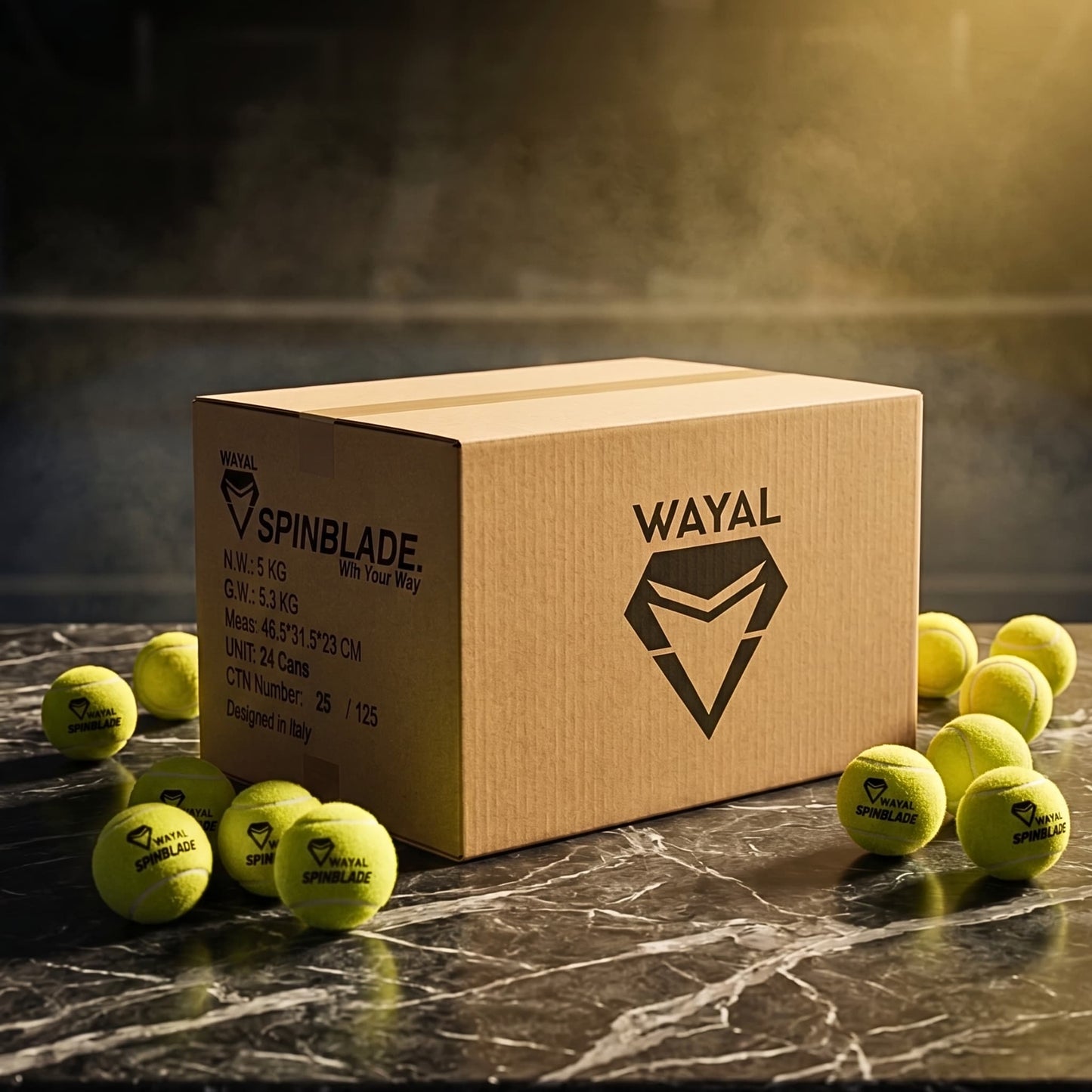 Wayal Spinblade - Premium Padel Balls